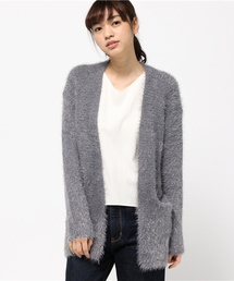 actuel | シャギーニットカーディガン(カーディガン/ボレロ)