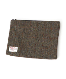 SHIPS JET BLUE | SHIPS JET BLUE: HARRIS TWEED リバーシブルクラッチバッグ(クラッチバッグ)