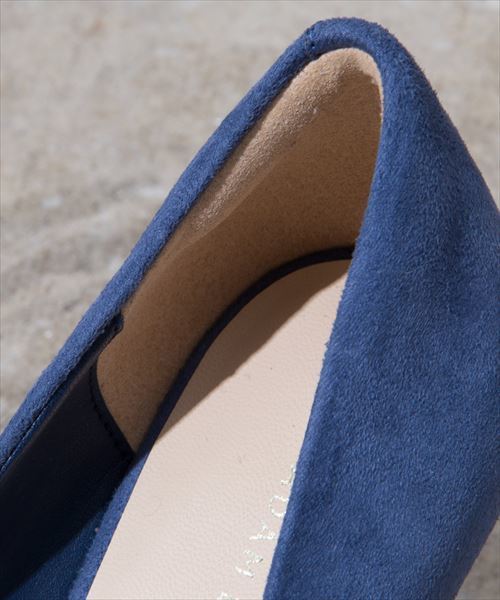 ADAM ET ROPE'（アダムエロペ）の「ボロネーゼパンプス（パンプス・レディース・ブルー/グレー/キャメル/ブラック/ピンク・24.5cm/23.5cm/22.5cm/23.0cm/24.0cm/25.0cm/22cm）」の12枚目の写真