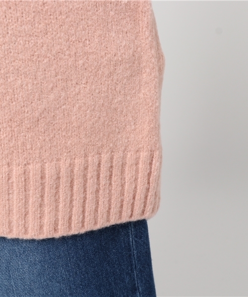 coca（coca）（コカ）の「淡いカラーの上品ニットカーディガン（カーディガン/ボレロ・レディース・グレー/ピンク/ベージュ・ONE SIZE）」の11枚目の写真