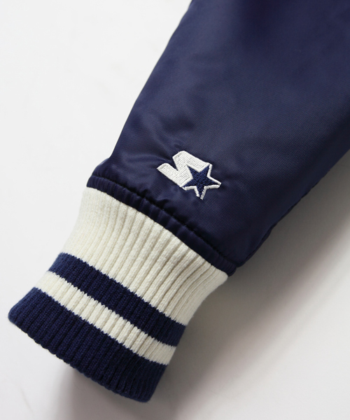 STARTER BLACK LABEL（スターターブラックレーベル）の「STARTER BLACK LABEL　RIB BLOUSON（ナイロンジャケット・メンズ・ネイビー/ブラック・L/M/XL）」の9枚目の写真