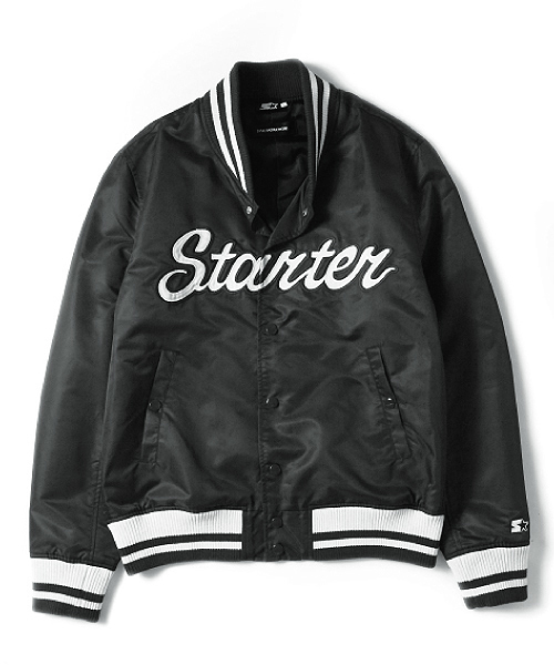 STARTER BLACK LABEL（スターターブラックレーベル）の「STARTER BLACK LABEL　RIB BLOUSON（ナイロンジャケット・メンズ・ネイビー/ブラック・L/M/XL）」の14枚目の写真