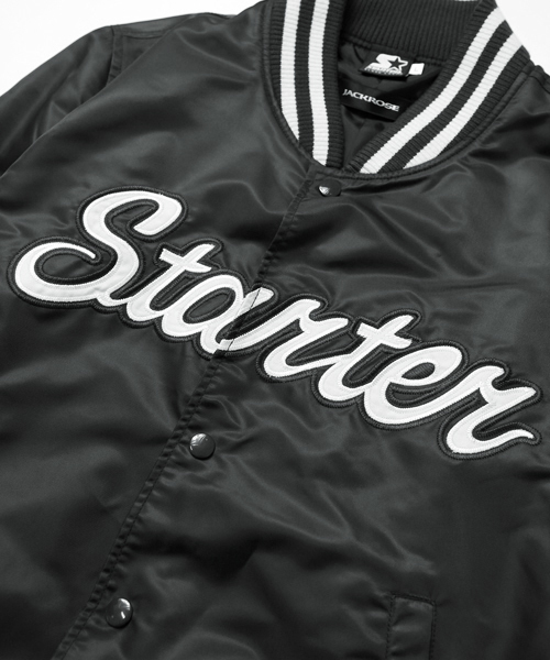 STARTER BLACK LABEL（スターターブラックレーベル）の「STARTER BLACK LABEL　RIB BLOUSON（ナイロンジャケット・メンズ・ネイビー/ブラック・L/M/XL）」の18枚目の写真