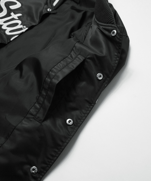 STARTER BLACK LABEL（スターターブラックレーベル）の「STARTER BLACK LABEL　RIB BLOUSON（ナイロンジャケット・メンズ・ネイビー/ブラック・L/M/XL）」の16枚目の写真