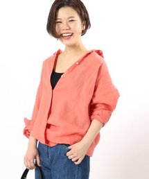 ivory court | フレンチリネンセイヒンゾメ 2WAY シャツ◆(シャツ/ブラウス)