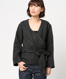 plage（プラージュ）の「Linen カシュクールブラウス◇（シャツ