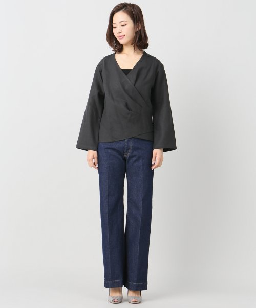 ※ユリ様　Plage プラージュ　Linen カシュクール　Laceブラウス ユリ様 Plage プラージュ Linen カシュクール Laceブラウス