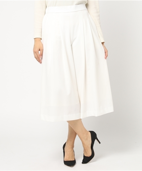 un dix cors（アンディコール）の「ストレッチジョーゼットガウチョ（その他パンツ・レディース・その他/ブラック/ベージュ/ネイビー/ホワイト・38/36）」の14枚目の写真