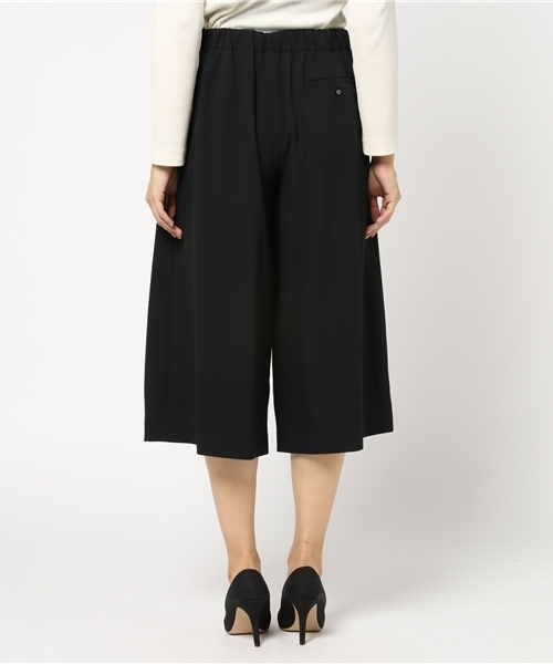 un dix cors（アンディコール）の「ストレッチジョーゼットガウチョ（その他パンツ・レディース・その他/ブラック/ベージュ/ネイビー/ホワイト・38/36）」の8枚目の写真