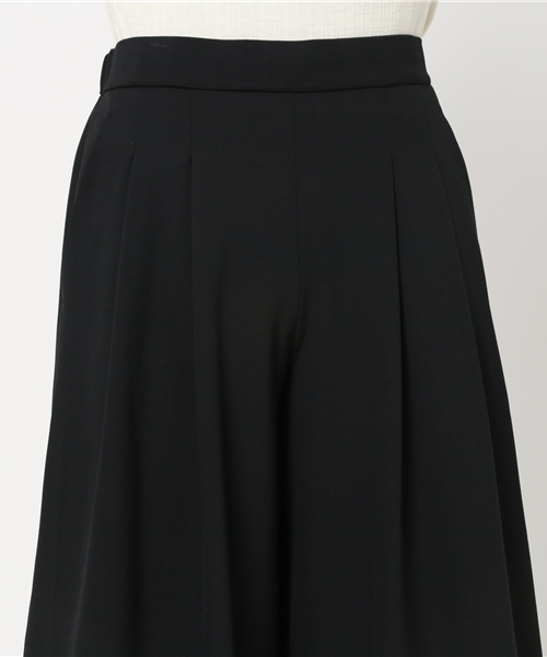 un dix cors（アンディコール）の「ストレッチジョーゼットガウチョ（その他パンツ・レディース・その他/ブラック/ベージュ/ネイビー/ホワイト・38/36）」の9枚目の写真