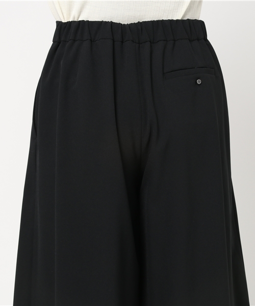 un dix cors（アンディコール）の「ストレッチジョーゼットガウチョ（その他パンツ・レディース・その他/ブラック/ベージュ/ネイビー/ホワイト・38/36）」の10枚目の写真