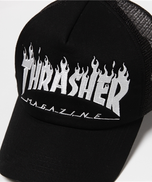 THRASHER（スラッシャー）の「【THRASHER】17TH-C01（キャップ・メンズ・ブラック・FREE）」の4枚目の写真