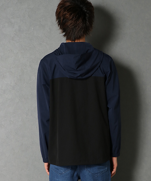 VENCEEXCHANGE(ヴァンスエクスチェンジ)の「切替マウンテンパーカー(マウンテンパーカー・メンズ・ネイビー/グレー・LARGE/MEDIUM)」の6枚目の写真