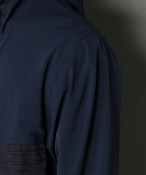 VENCEEXCHANGE(ヴァンスエクスチェンジ)の「切替マウンテンパーカー(マウンテンパーカー・メンズ・ネイビー/グレー・LARGE/MEDIUM)」の7枚目の写真