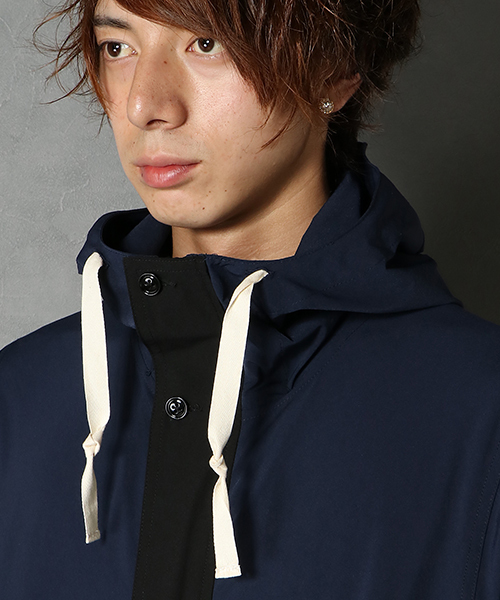 VENCEEXCHANGE(ヴァンスエクスチェンジ)の「切替マウンテンパーカー(マウンテンパーカー・メンズ・ネイビー/グレー・LARGE/MEDIUM)」の13枚目の写真