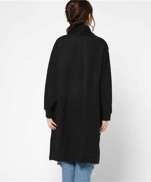 Honeys(ハニーズ)の「ショールカーディガン(カーディガン/ボレロ・レディース・ブラック/ネイビー/ピンク/杢グレー/チャコール・L/M)」の8枚目の写真