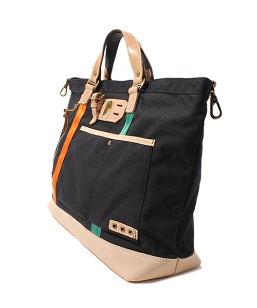 BEAMS（ビームス）の「mspcｻｰﾊﾟｽ3WaySP（トートバッグ・メンズ・ブラック/ネイビー/その他1・ONE SIZE）」の4枚目の写真