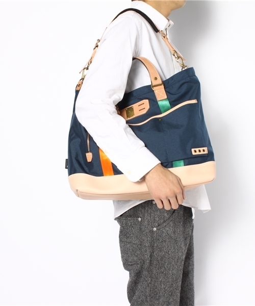 BEAMS（ビームス）の「mspcｻｰﾊﾟｽ3WaySP（トートバッグ・メンズ・ブラック/ネイビー/その他1・ONE SIZE）」の13枚目の写真