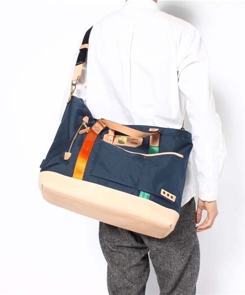 BEAMS（ビームス）の「mspcｻｰﾊﾟｽ3WaySP（トートバッグ・メンズ・ブラック/ネイビー/その他1・ONE SIZE）」の14枚目の写真