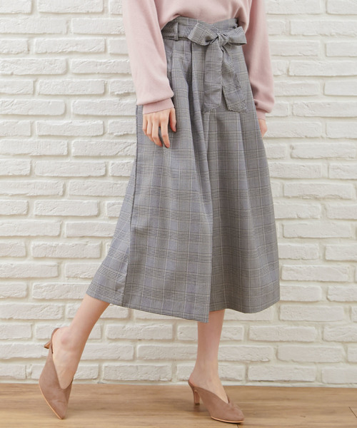 Allamanda（アラマンダ）の「NEWタッククロップドパンツ-2017AW-（その他パンツ・レディース・ブラウン/その他/その他1・MEDIUM）」の3枚目の写真