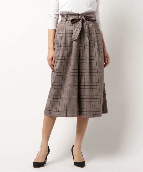 Allamanda（アラマンダ）の「NEWタッククロップドパンツ-2017AW-（その他パンツ・レディース・ブラウン/その他/その他1・MEDIUM）」の6枚目の写真