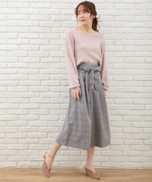 Allamanda（アラマンダ）の「NEWタッククロップドパンツ-2017AW-（その他パンツ・レディース・ブラウン/その他/その他1・MEDIUM）」の9枚目の写真