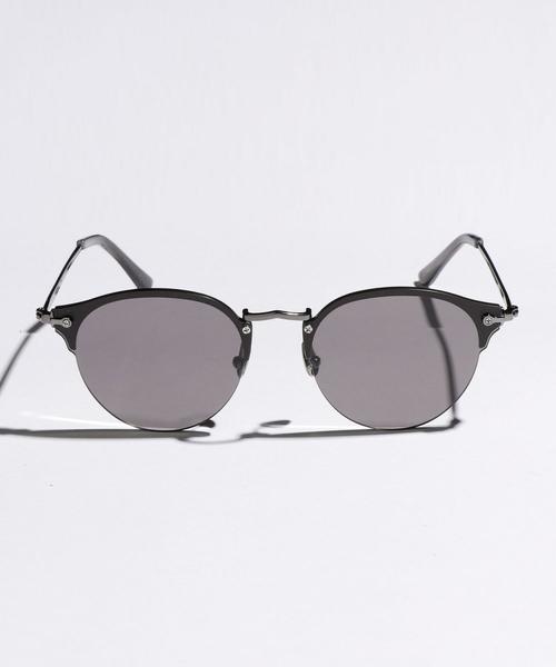 BEAUTY&YOUTH UNITED ARROWS(ビューティーアンドユースユナイテッドアローズ)の「【WEB限定】 by フラット ボストン サングラス о(サングラス・メンズ・グレー/ブラック・FREE)」の18枚目の写真