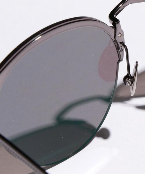 BEAUTY&YOUTH UNITED ARROWS(ビューティーアンドユースユナイテッドアローズ)の「【WEB限定】 by フラット ボストン サングラス о(サングラス・メンズ・グレー/ブラック・FREE)」の13枚目の写真