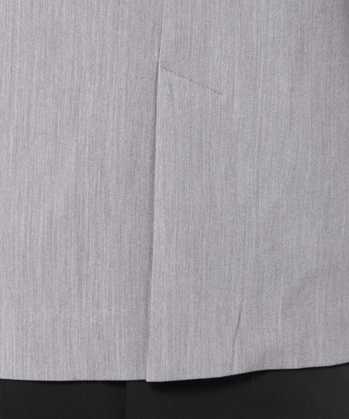 laboratory work（ラボラトリーワーク）の「ノーカラージャケット（テーラードジャケット・レディース・ブラック/グレー・MEDIUM）」の19枚目の写真