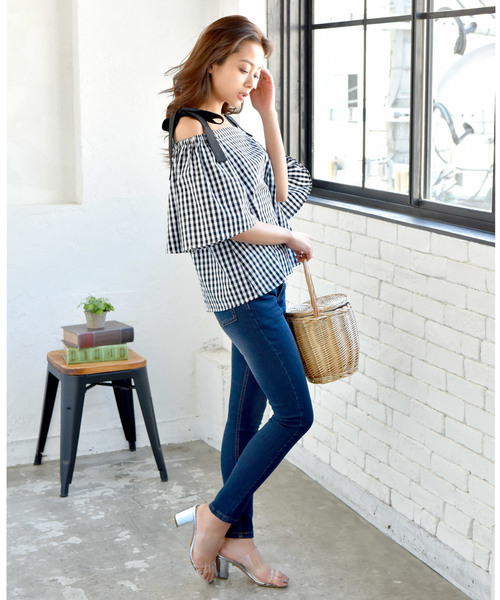 KOBE LETTUCE（コウベレタス）の「PCVクリアベルト7cmチャンキーヒールサボサンダル シューズ レディース[I1560]神戸レタス（サンダル・レディース・ブラック/シルバー/ベージュ系その他/ホワイト・L/LL/M/S）」の7枚目の写真