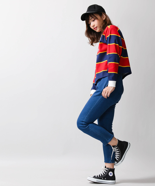WEGO（ウィゴー）の「∴WEGO/U.S. POLO ASSN.別注ラガーTシャツ（ポロシャツ・レディース・グリーン系その他/イエロー系その他/レッド系その他・FREE）」の19枚目の写真