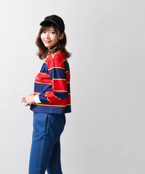 WEGO（ウィゴー）の「∴WEGO/U.S. POLO ASSN.別注ラガーTシャツ（ポロシャツ・レディース・グリーン系その他/イエロー系その他/レッド系その他・FREE）」の18枚目の写真