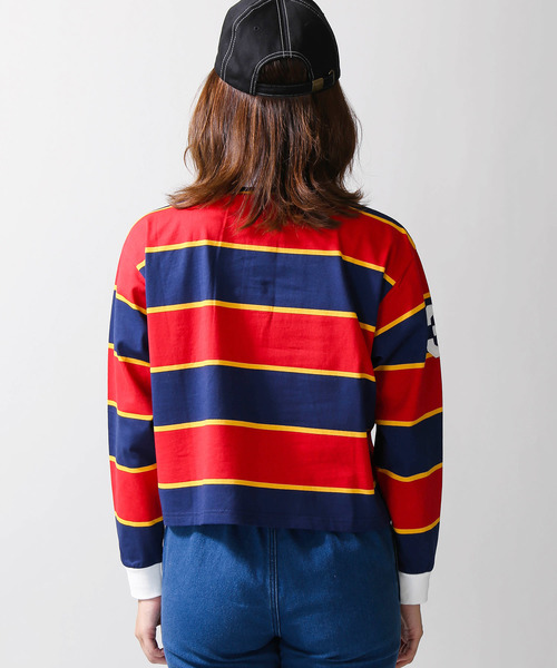 WEGO（ウィゴー）の「∴WEGO/U.S. POLO ASSN.別注ラガーTシャツ（ポロシャツ・レディース・グリーン系その他/イエロー系その他/レッド系その他・FREE）」の10枚目の写真