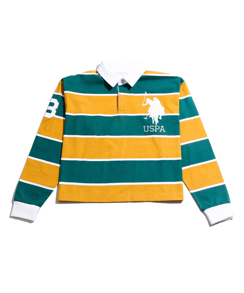 WEGO（ウィゴー）の「∴WEGO/U.S. POLO ASSN.別注ラガーTシャツ（ポロシャツ・レディース・グリーン系その他/イエロー系その他/レッド系その他・FREE）」の8枚目の写真
