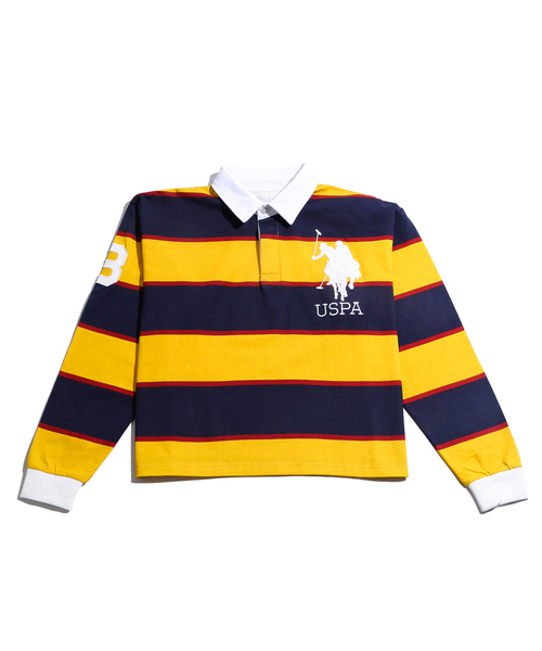 WEGO（ウィゴー）の「∴WEGO/U.S. POLO ASSN.別注ラガーTシャツ（ポロシャツ・レディース・グリーン系その他/イエロー系その他/レッド系その他・FREE）」の7枚目の写真