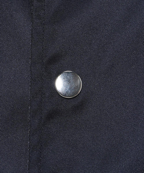 H　BEAUTY&YOUTH UNITED ARROWS（エイチビューティーアンドユースユナイテッドアローズ）の「＜H＞NYLON COACH JACKET/ジャケット（ナイロンジャケット・メンズ・ネイビー/パープル/ダークブラウン/オリーブ/ブラック/ベージュ・LARGE/MEDIUM/SMALL）」の8枚目の写真