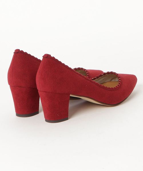 LE TALON(ルタロン)の「5.5cmポインテッドパイピングパンプス◆(パンプス・レディース・ブラック/レッド/ベージュ・22cm/22.5cm/23cm/23.5cm/24cm/24.5cm/25cm)」の5枚目の写真