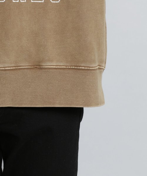 niko and...（ニコアンド）の「タイガースウェットシャツ（スウェット・メンズ・ブラック/ベージュ・MEDIUM/LARGE）」の10枚目の写真