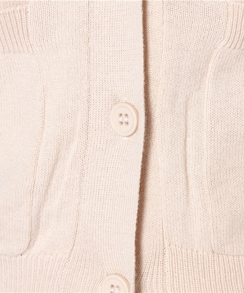 mystic（ミスティック）の「カラフルカーディガンショート（カーディガン/ボレロ・レディース・ブルー/イエロー/ピンク/ブラック/アイボリー・ﾌﾘ-）」の10枚目の写真