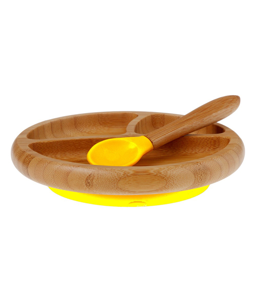 Avanchy（アバンシー）の「【T‐REX】Avanchy　竹のプレート+スプーンセット（マグ/哺乳瓶/お食事グッズ・キッズ・ピンク/イエロー/グリーン/ブラック/グレー・ONE SIZE）」の10枚目の写真