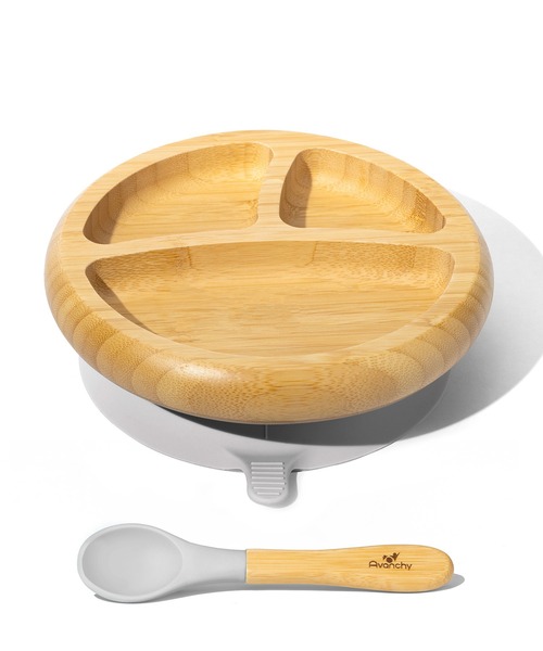 Avanchy（アバンシー）の「【T‐REX】Avanchy　竹のプレート+スプーンセット（マグ/哺乳瓶/お食事グッズ・キッズ・ピンク/イエロー/グリーン/ブラック/グレー・ONE SIZE）」の15枚目の写真