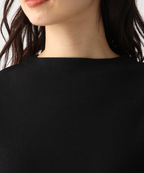 A part by(アパートバイ)の「14GCoMoボトルネックノースリーブニット 832372(ニット/セーター・レディース・ホワイト/ブラック/ブラウン・FREE)」の8枚目の写真