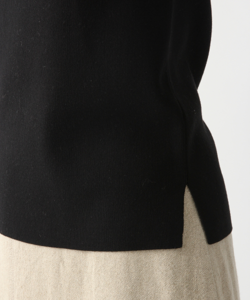 A part by(アパートバイ)の「14GCoMoボトルネックノースリーブニット 832372(ニット/セーター・レディース・ホワイト/ブラック/ブラウン・FREE)」の10枚目の写真