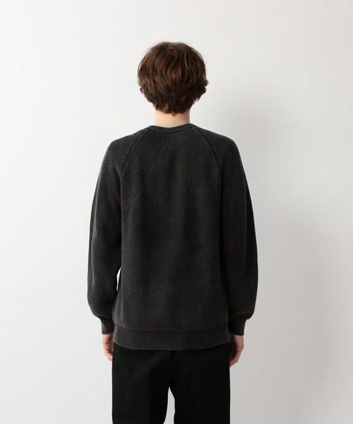 BATONER（バトナー）の「＜BATONER＞ FADE ICON CREW NECK KNIT/ニット