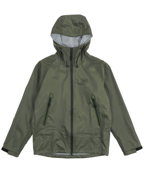 KiU(キウ)の「【Mサイズ】レインジャケット <マイティー>(レインコート/ポンチョ・レディース・グレー/レッド/ブラック/パープル/カーキ/ブルー/ネイビー/イエロー・MEDIUM)」の15枚目の写真