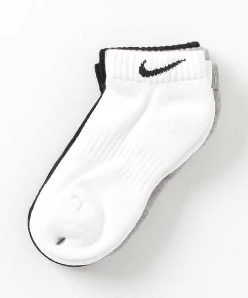 NIKE(ナイキ)の「NIKE/ナイキ 3P エブリデイ クッション ロー ソックス(ソックス/靴下・メンズ・ホワイト/ブラック/マルチ・25-27/23-25/21-23cm/27-29)」の8枚目の写真