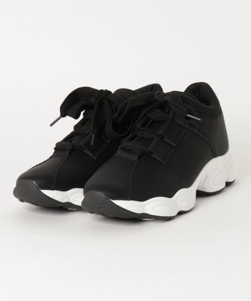 STYLEBLOCK（スタイルブロック）の「厚底ダッドスニーカーダッドシューズ（スニーカー・レディース・ブラック/ピンク/グレー・40/38/39/36/37/35）」の5枚目の写真