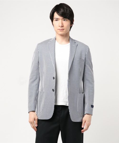 新品 ブルックス ブラザーズ メンズ　ジャケット　42SH ストライプ ウール ナローストライプ シングル2釦 スーツ Classic | Brooks