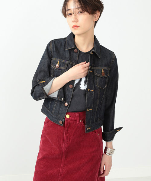 RED CARD TOKYO（レッドカード）の「RED CARD / デニムジャケット（デニムジャケット・レディース・ブルー系その他/その他1/その他2/ネイビー・SMALL/MEDIUM）」の8枚目の写真