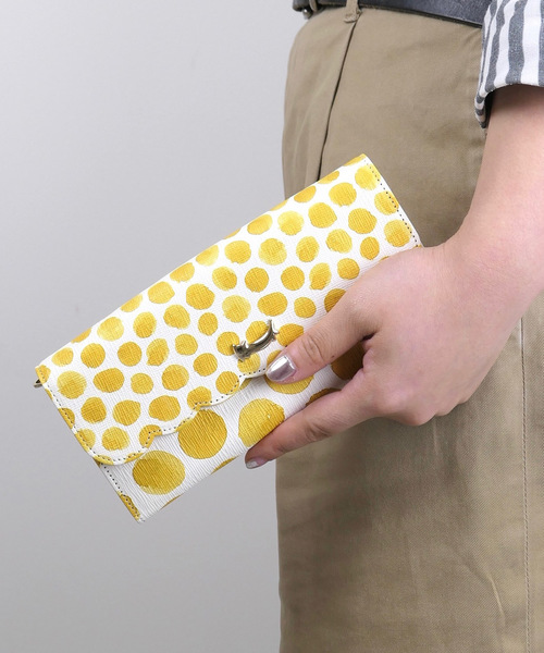tsumori chisato ドット柄 長財布 ポルカドット 長財布 がま口 / tsumori chisato CARRY